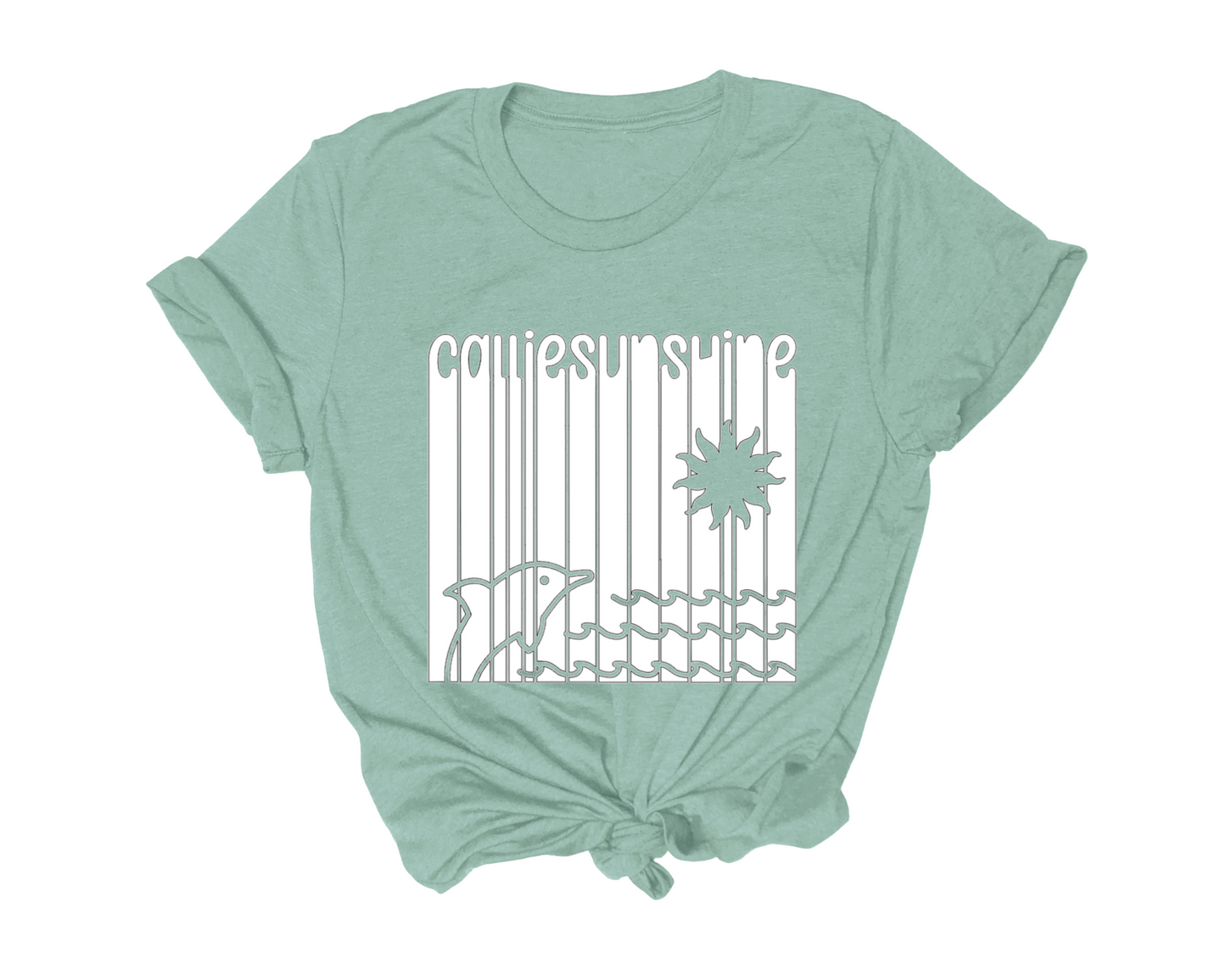 Callie Sunshine Beach Relaxed Fit T-Shirt - Adult Women
