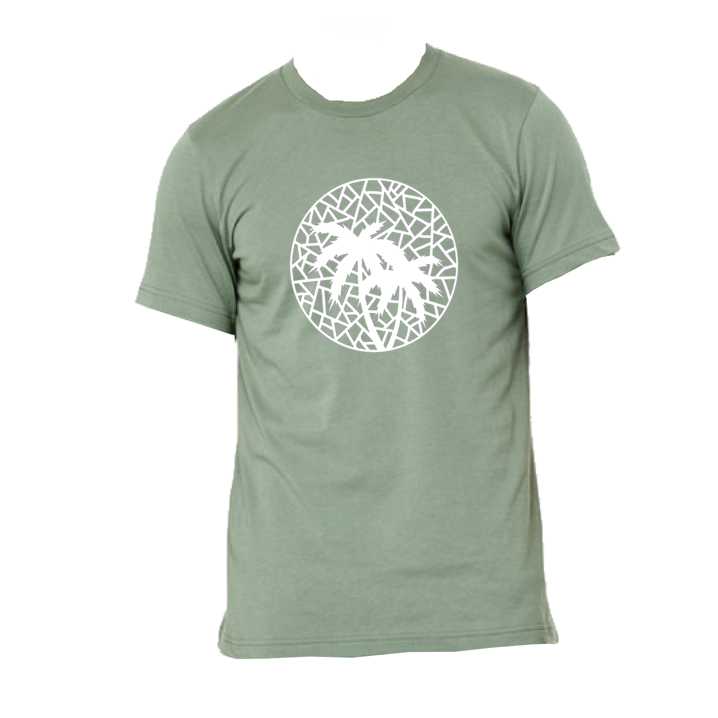 Geo Palm Trees Retail Fit T-Shirt - Adult Unisex