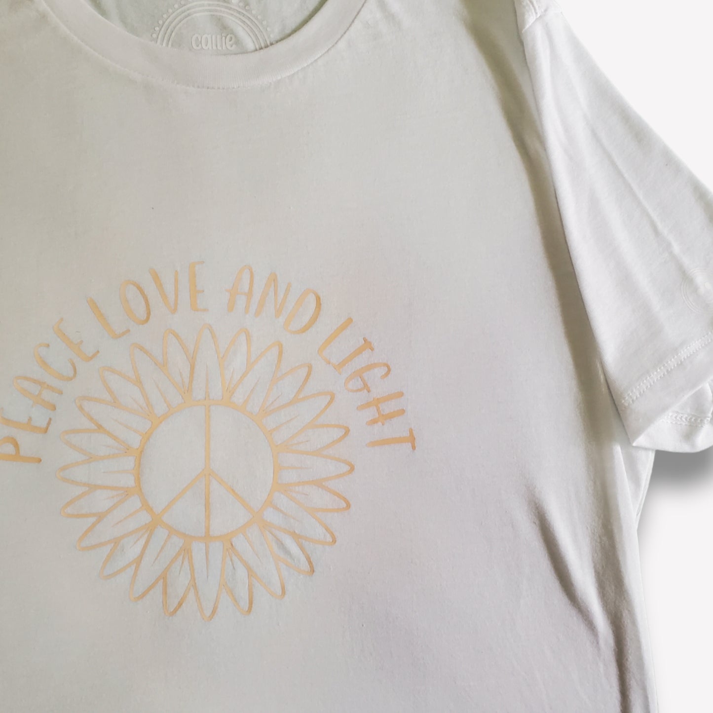 Peace Love and Light Relaxed Fit T-Shirt - Adult Women
