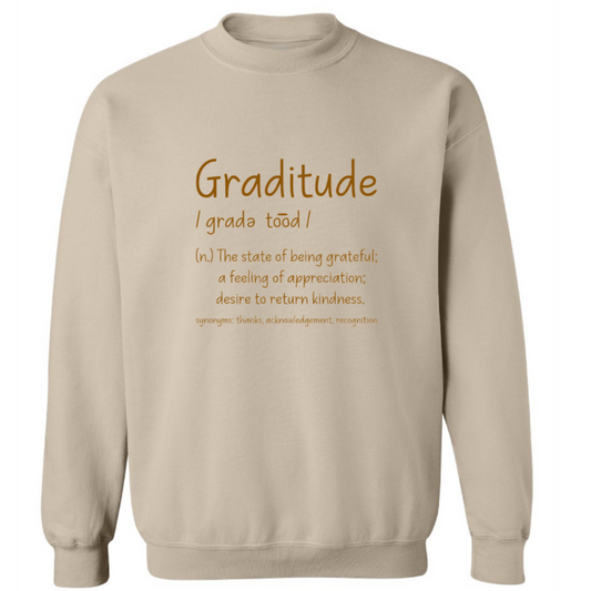 Gratitude Crewneck Sweatshirt - Adult Unisex