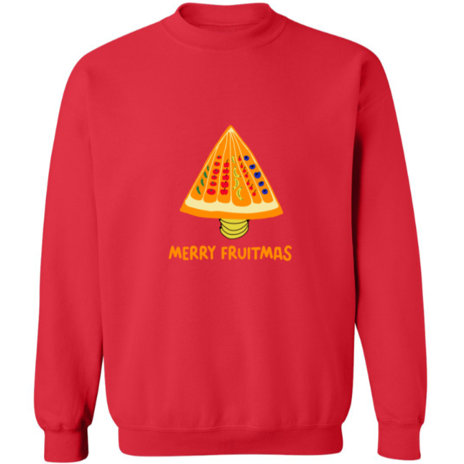 Merry Fruitmas Crewneck Sweatshirt - Adult Unisex