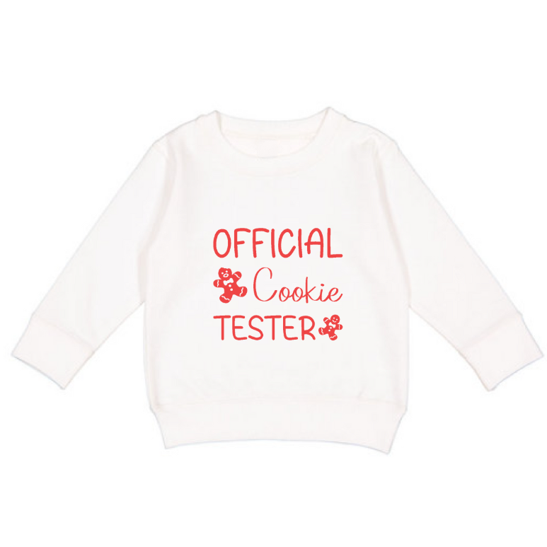 Official Cookie Tester Long Sleeve T-Shirt - Toddler