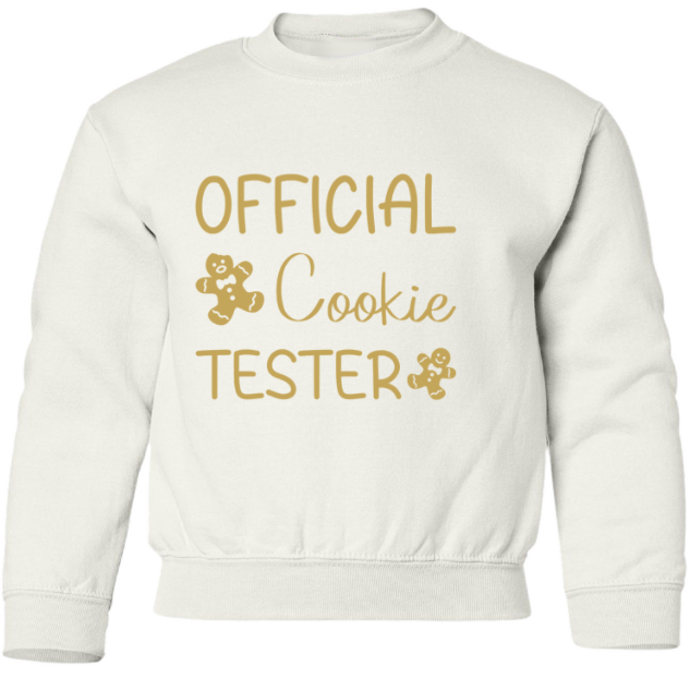 Official Cookie Tester Crewneck Sweatshirt - Youth