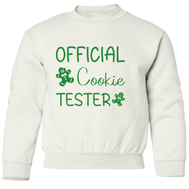 Official Cookie Tester Crewneck Sweatshirt - Youth