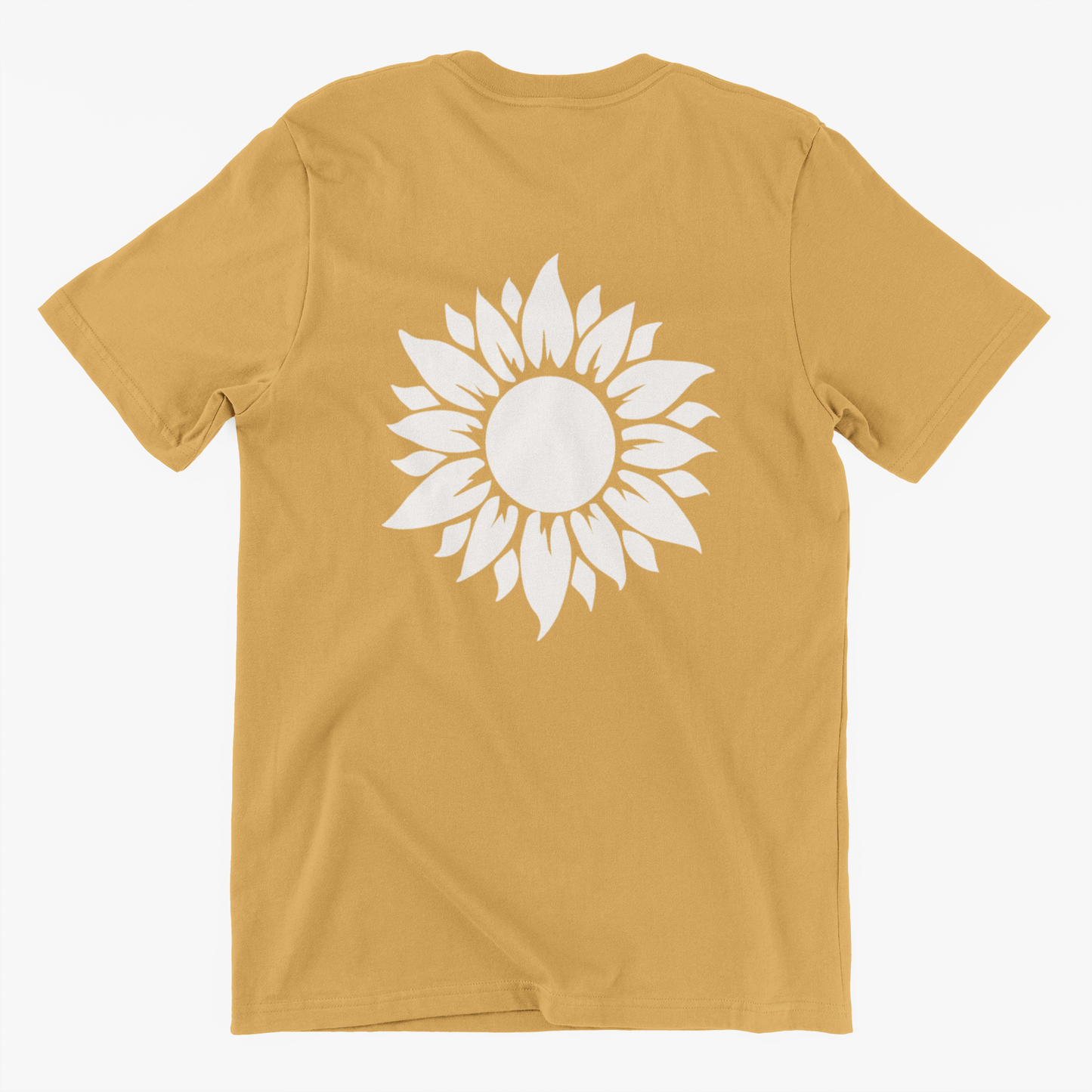 Logo with Sunflower Relaxed Fit T-Shirt - Adult Women