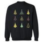 Christmas Trees Crewneck Sweatshirt - Adult Unisex