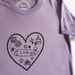 I Love You Heart T-Shirt - Youth