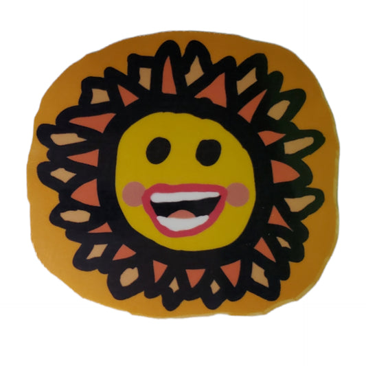 Sun Lion Vinyl Sticker
