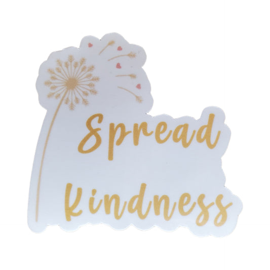 Spread Kindness Vinyl Sticker