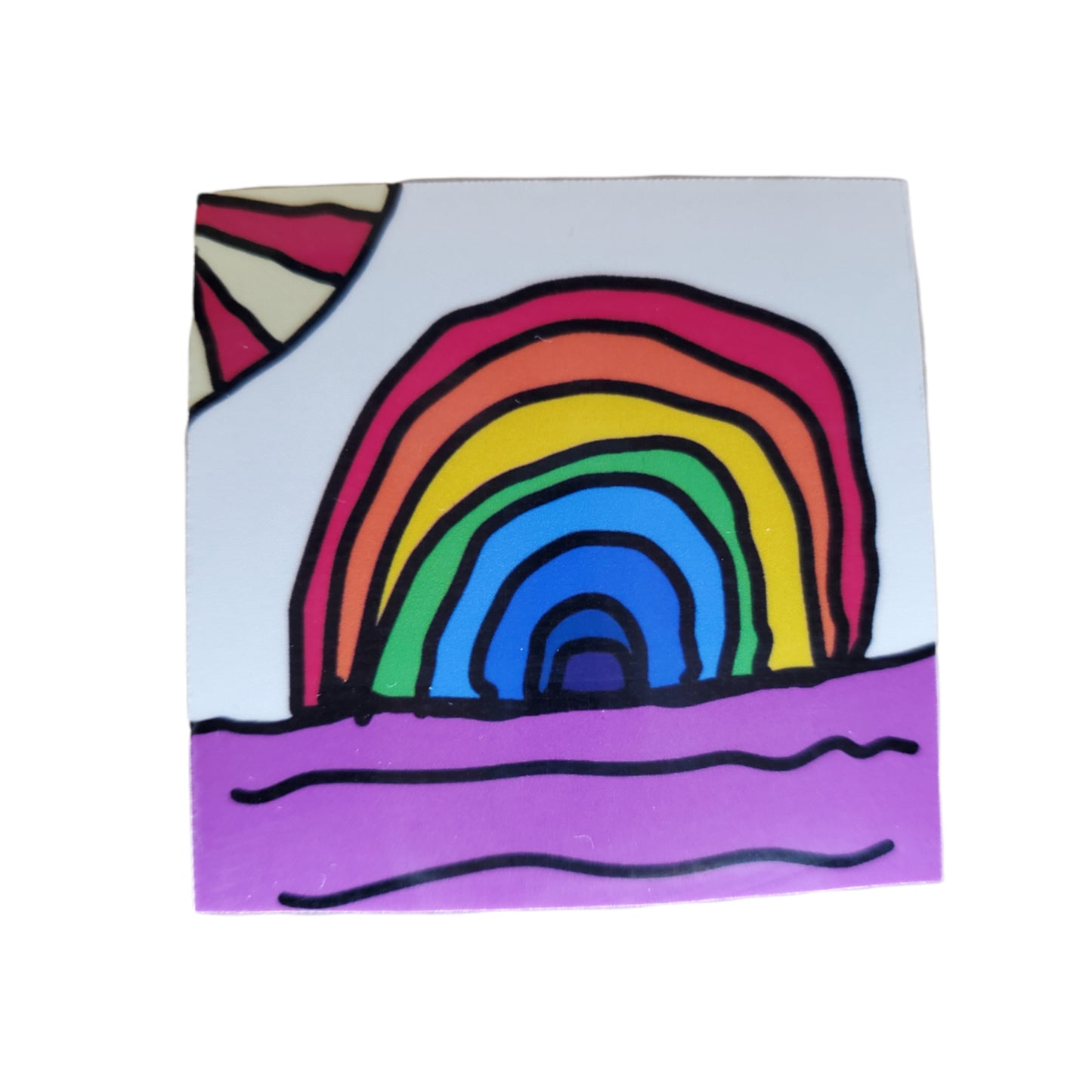 Candyland Rainbow Vinyl Sticker