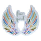 Free Spirit Wings Vinyl Sticker