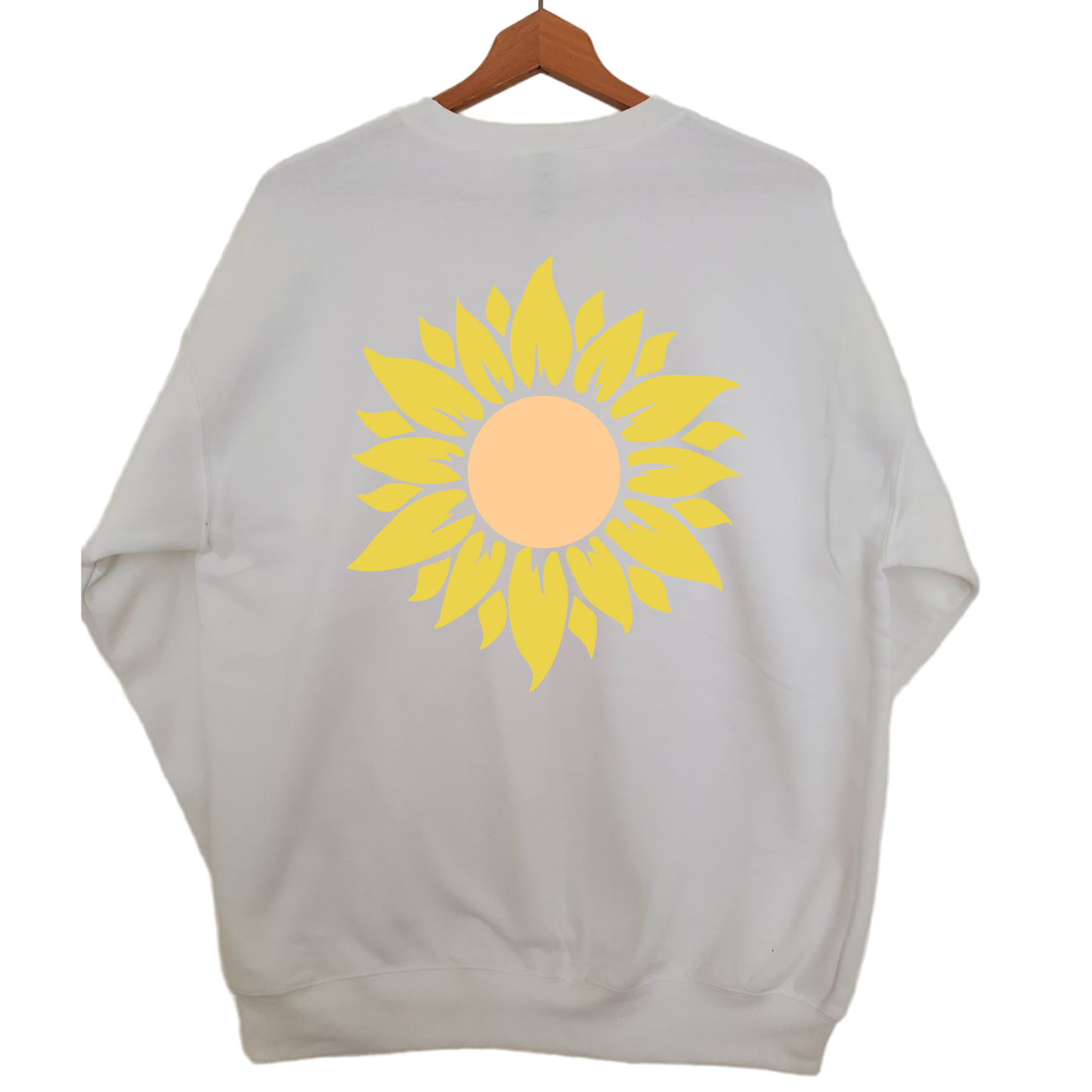 Logo with Sunflower Sweatshirt - Adult Unisex