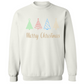 Merry Christmas Trees Crewneck Sweatshirt - Adult Unisex