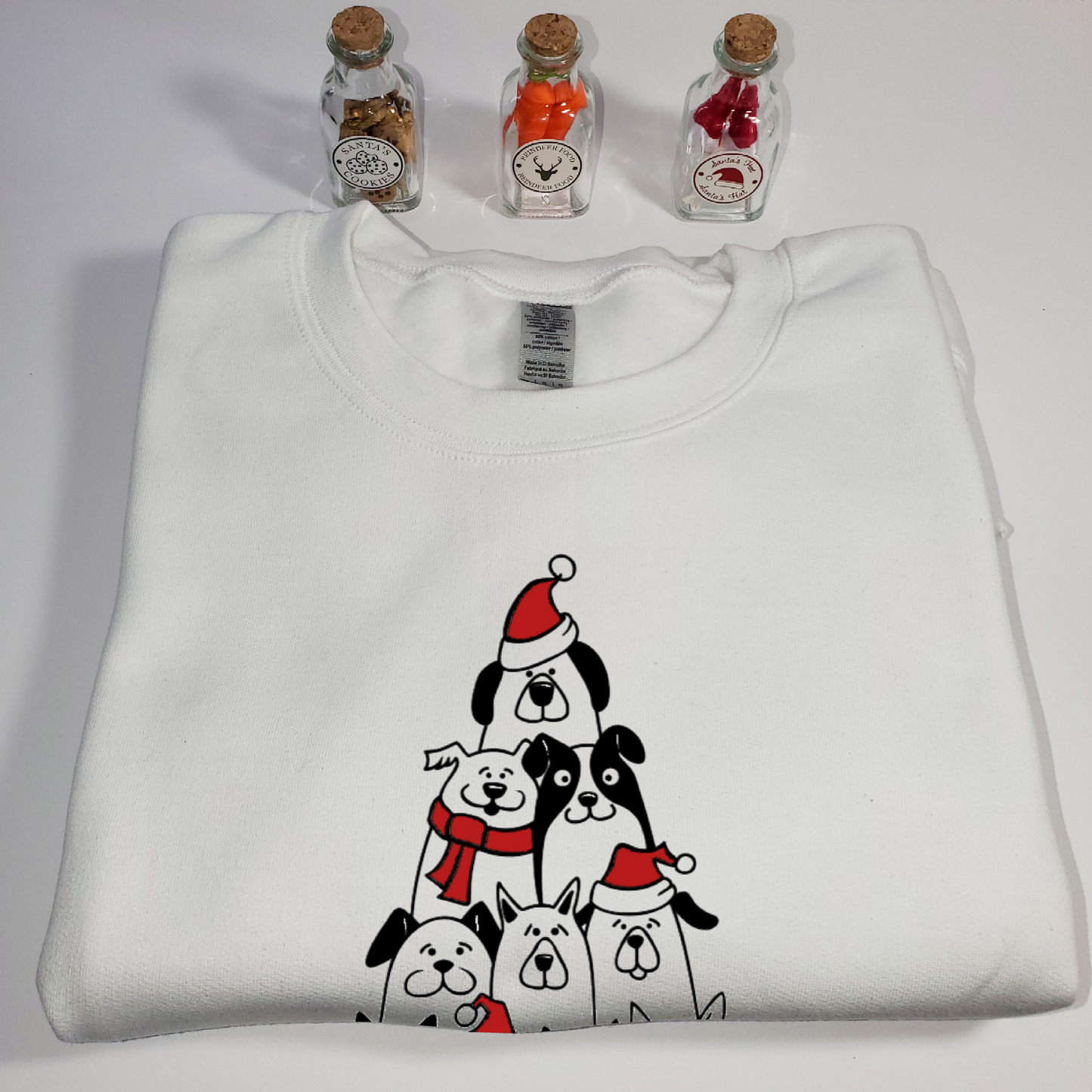 Christmas Dogs Crewneck Sweatshirt - Adult Unisex