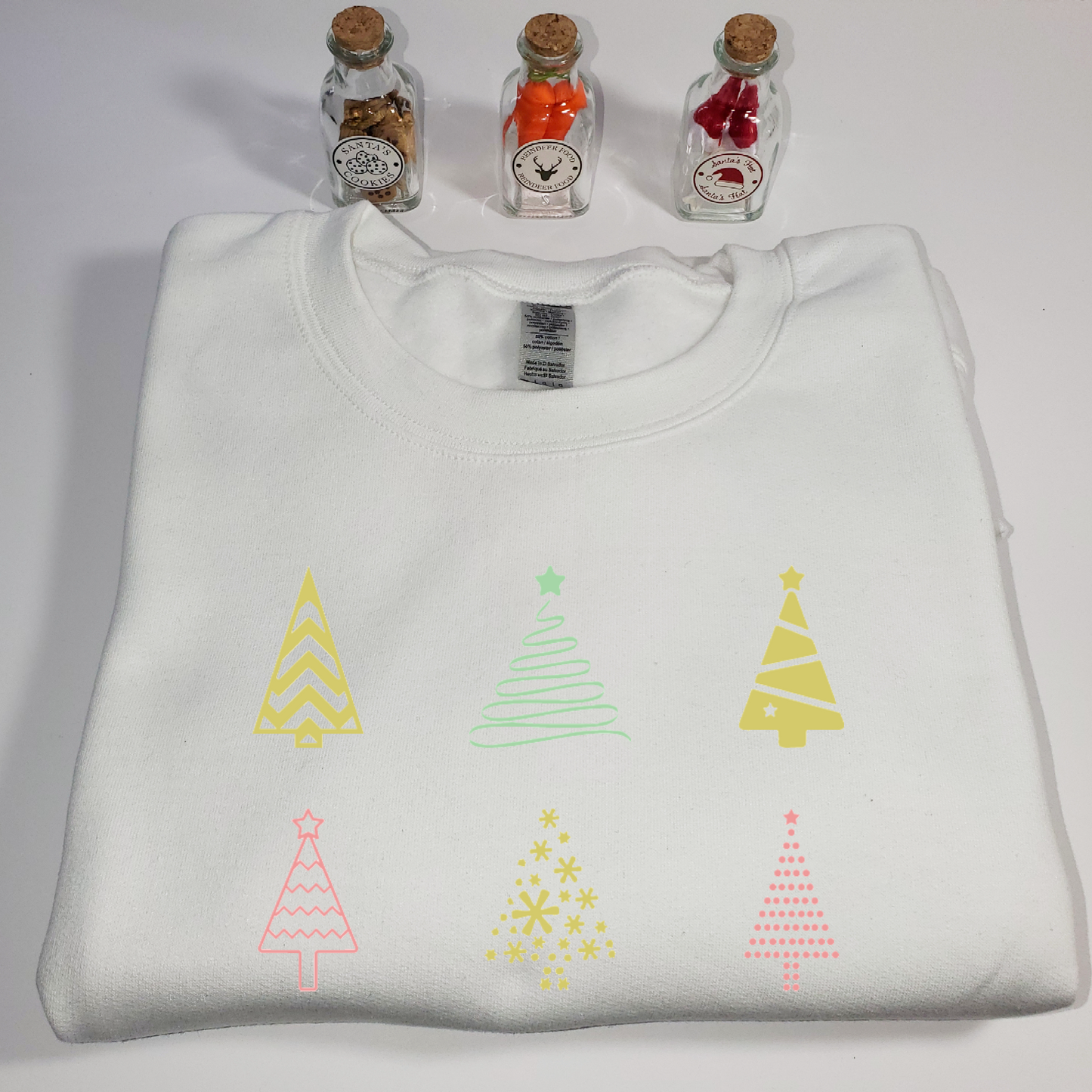 Christmas Trees Crewneck Sweatshirt - Adult Unisex