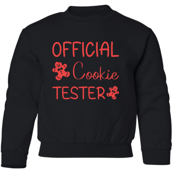 Official Cookie Tester Crewneck Sweatshirt - Youth