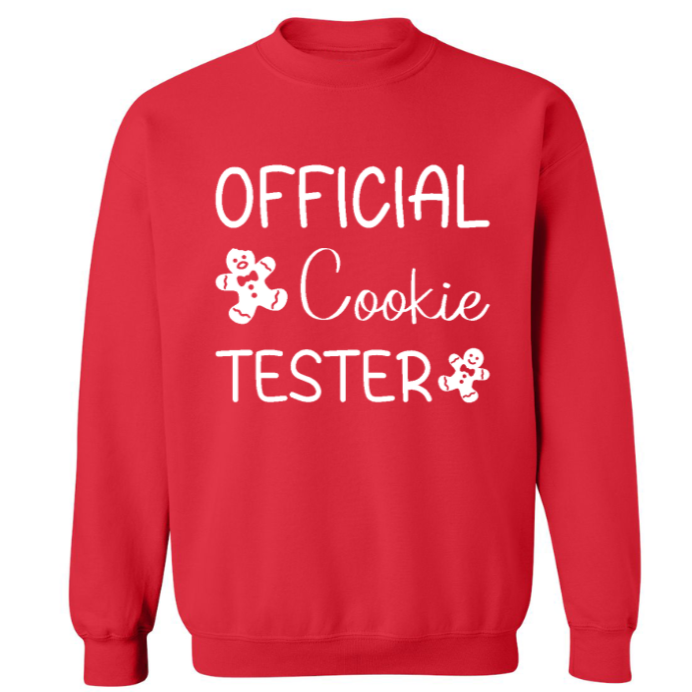 Official Cookie Tester Crewneck Sweatshirt - Adult Unisex