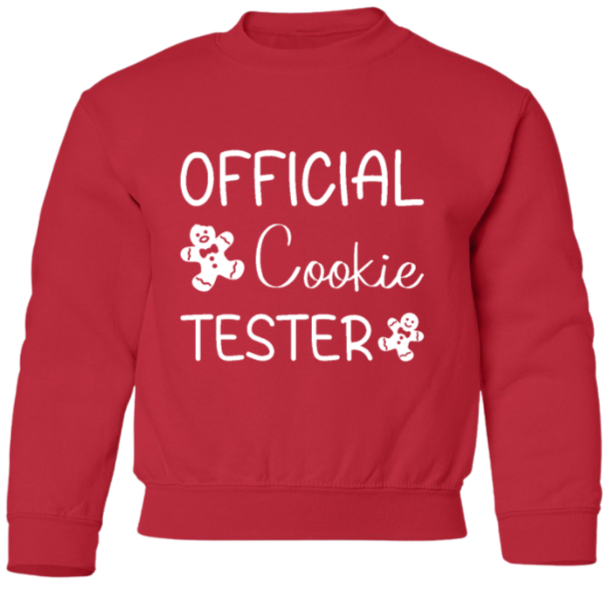 Official Cookie Tester Crewneck Sweatshirt - Youth