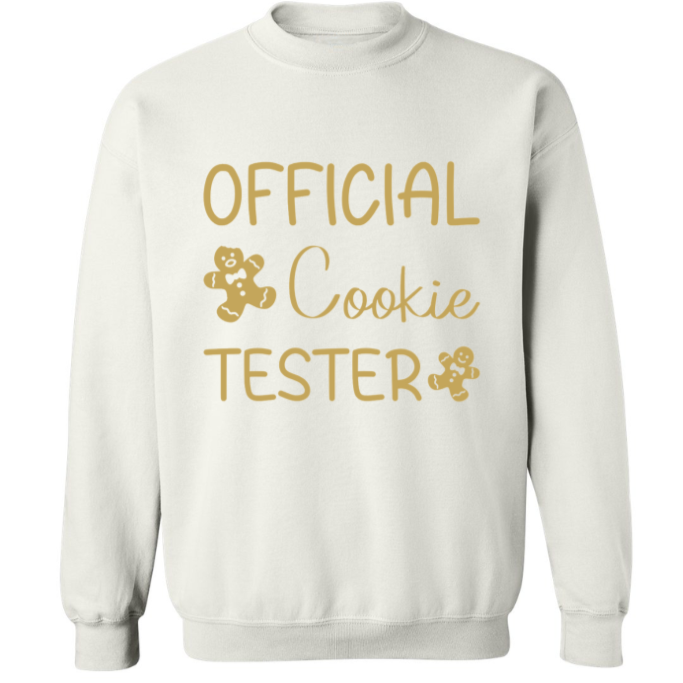 Official Cookie Tester Crewneck Sweatshirt - Adult Unisex