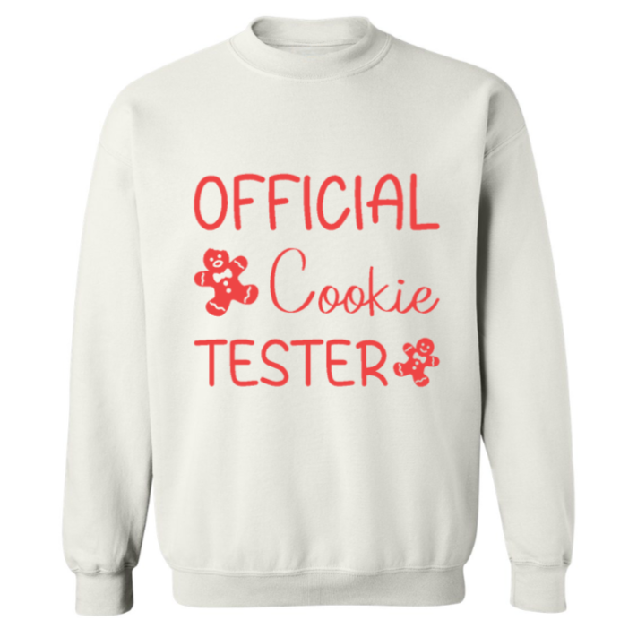 Official Cookie Tester Crewneck Sweatshirt - Adult Unisex