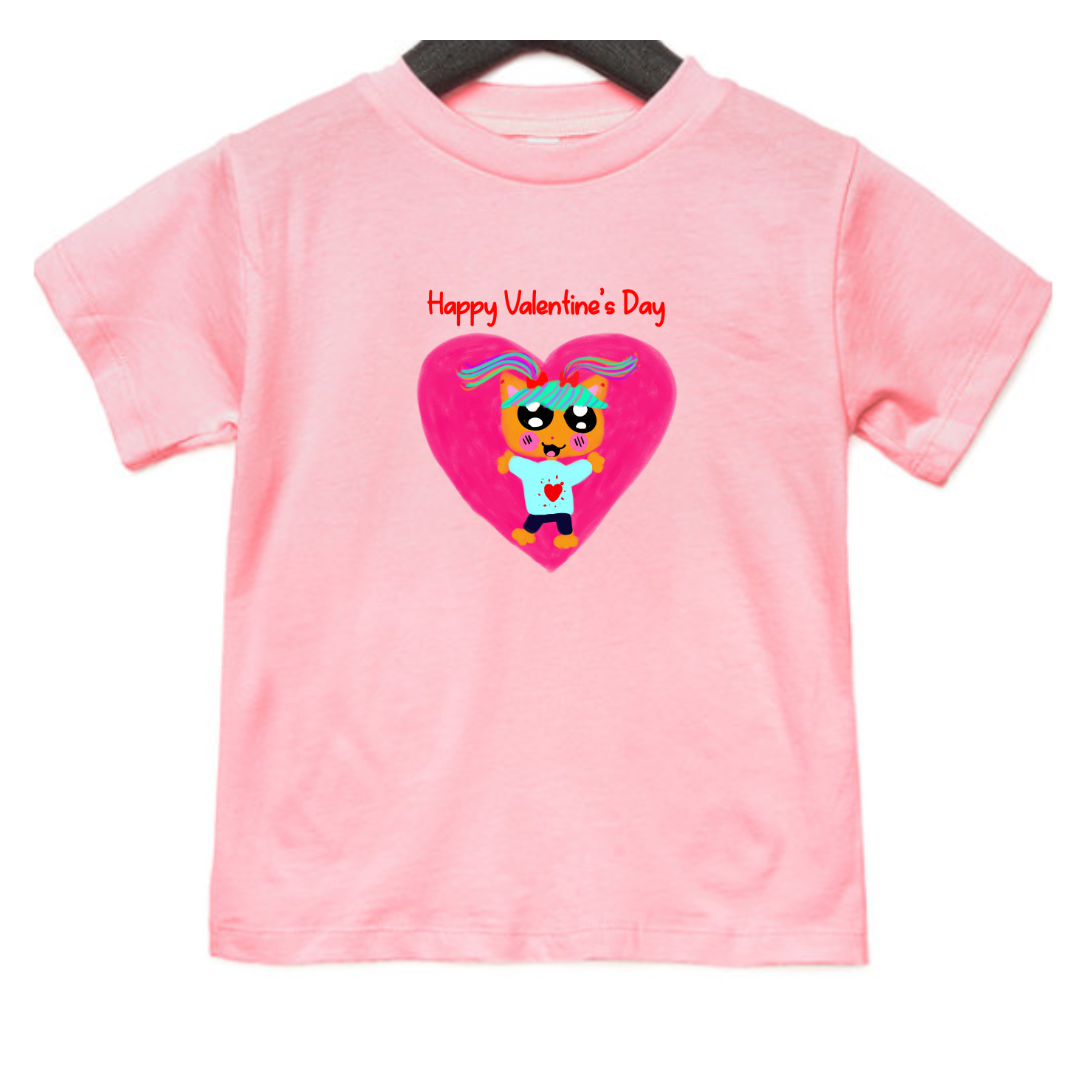 Happy Kitty T-shirt - Toddler