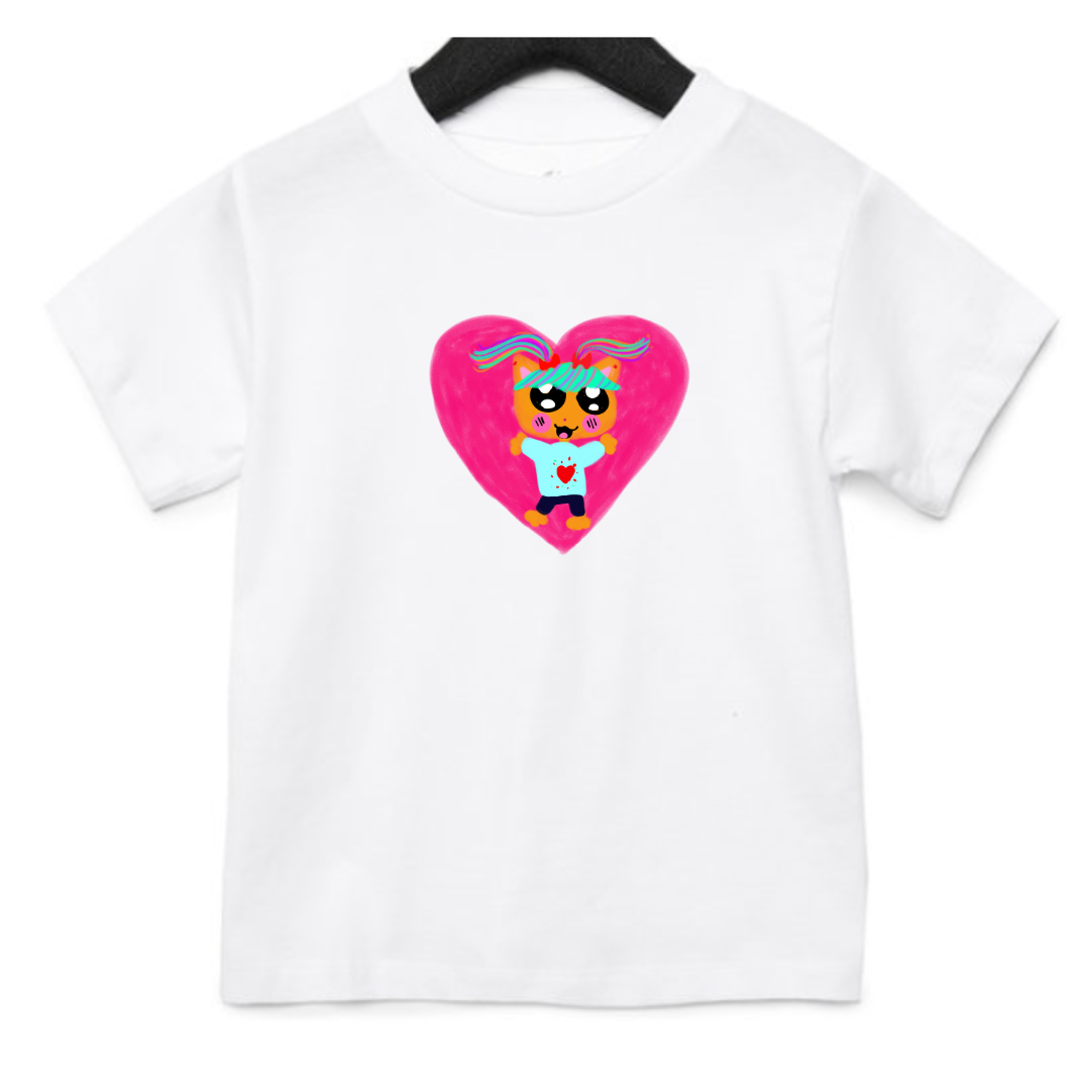 Happy Kitty T-shirt - Toddler