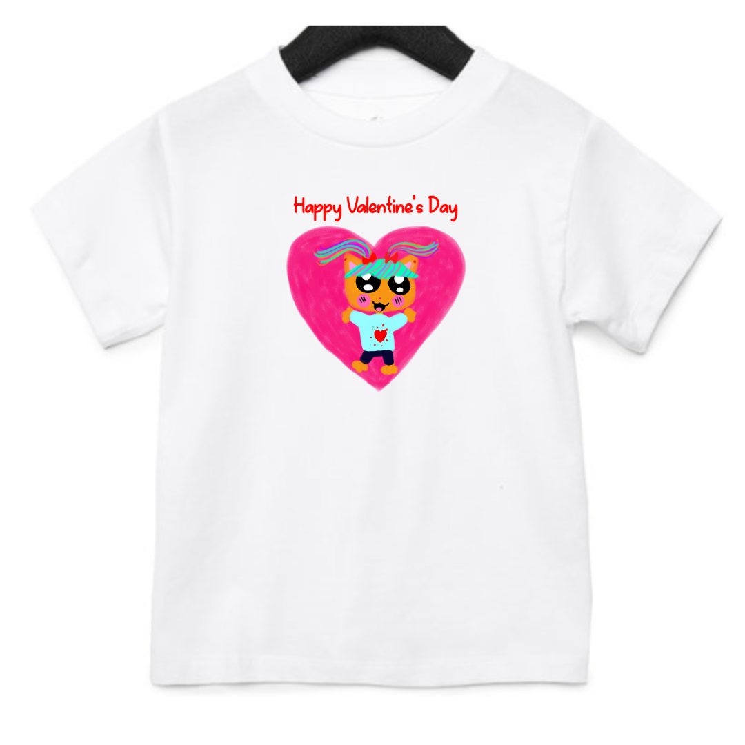 Happy Kitty T-shirt - Toddler