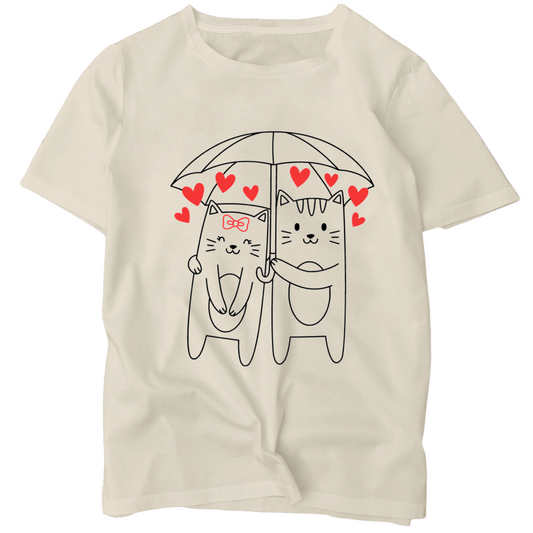 Cats in Love T-Shirt - Youth